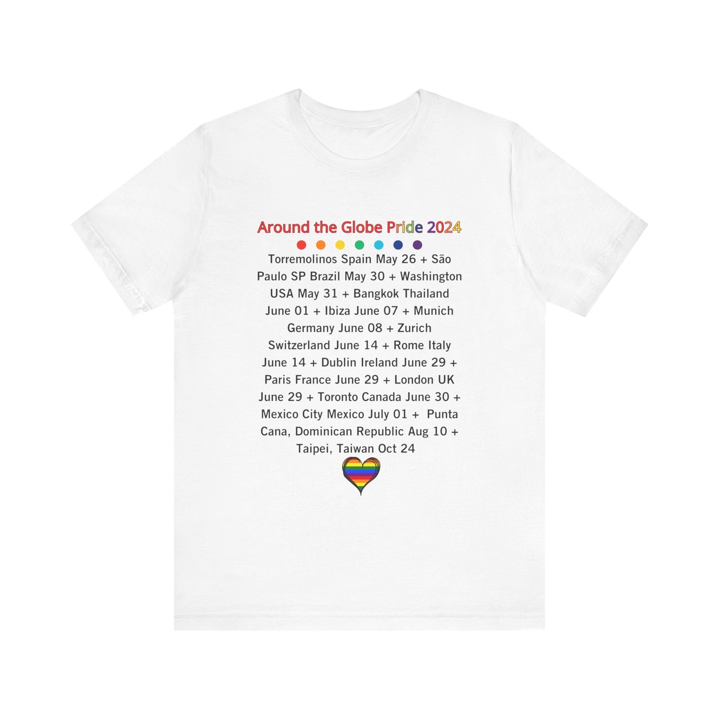 Global Pride, T Shirt