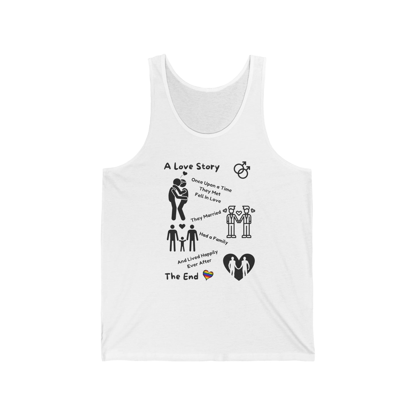 Tank - Love Story M - Unisex Fit