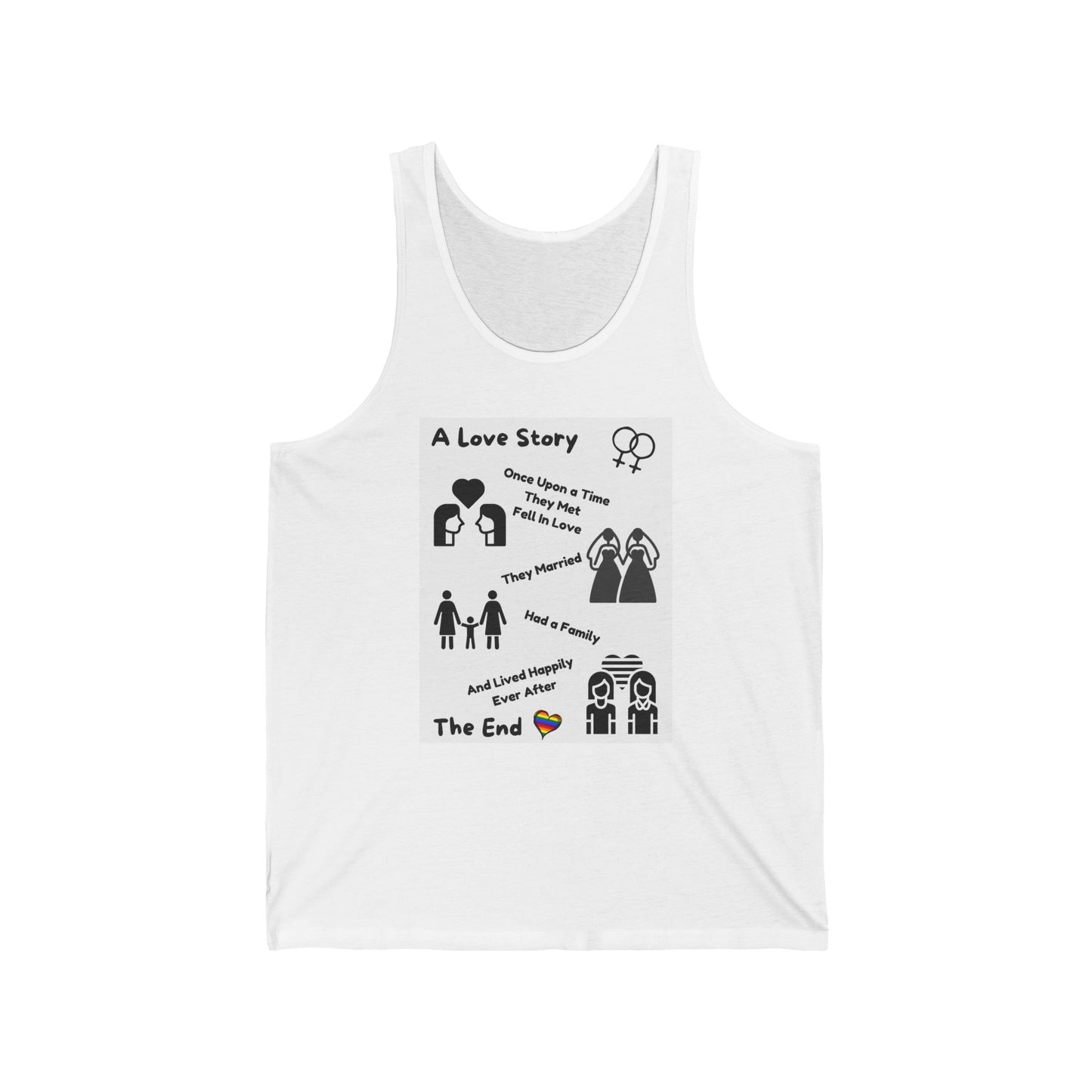 Tank - Her Love Story - Unisex Fit
